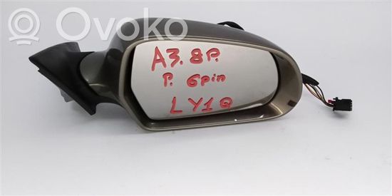 Audi A3 S3 8P Front door electric wing mirror