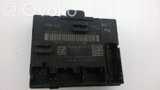 Audi A3 S3 A3 Sportback 8V Door control unit/module 5Q0959393A