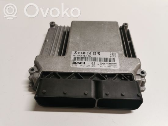 Mercedes-Benz E W211 Engine control unit/module 6461500291