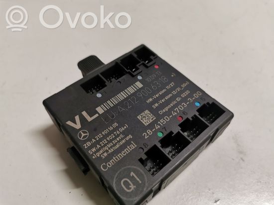 Mercedes-Benz E W212 Door control unit/module A2129011605