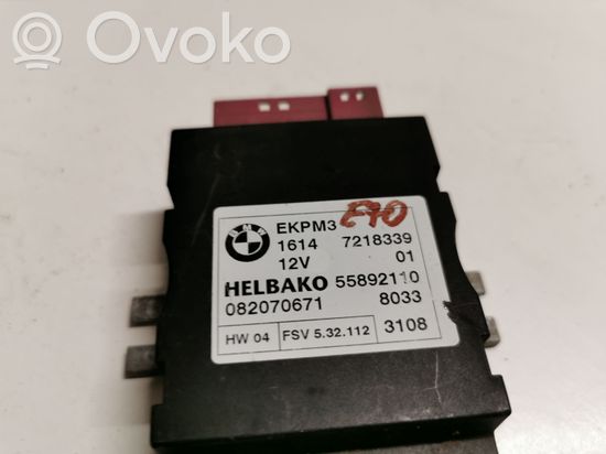 BMW X5 E70 Fuel injection pump control unit/module 7218339