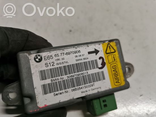 BMW 7 E65 E66 Airbag control unit/module 6970906