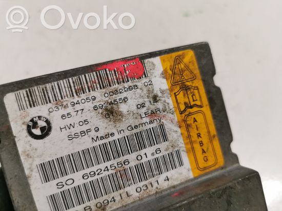 BMW 7 E65 E66 Airbag control unit/module 6924556