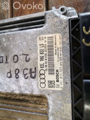 Audi A3 S3 8P Engine control unit/module 03L906022LS