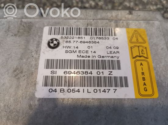BMW 5 E60 E61 Airbag control unit/module 65776946384