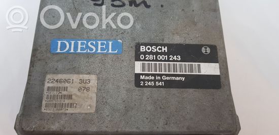 BMW 3 E46 Engine control unit/module 0281001243 2245541