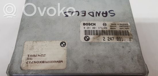 BMW 5 E39 Engine control unit/module 2247891 0281001373