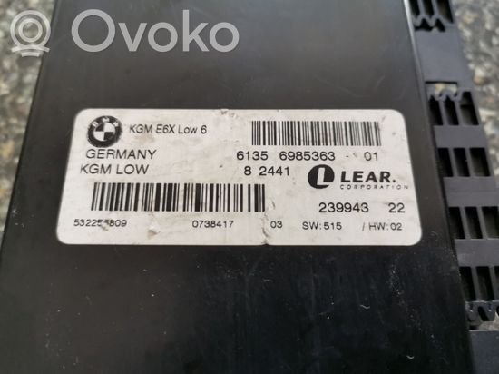 BMW 5 E60 E61 Other control units/modules 6135698536301