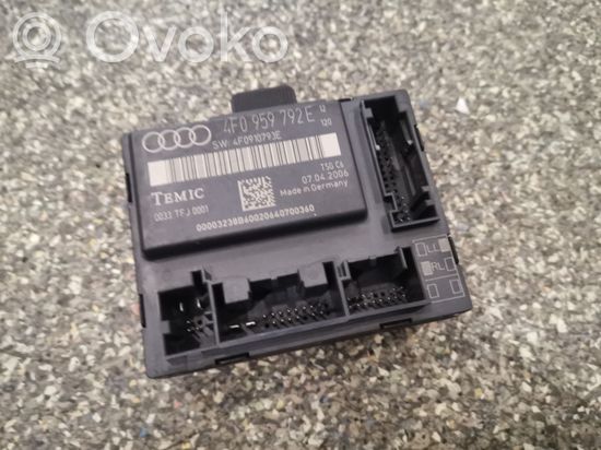 Audi A6 S6 C6 4F Other control units/modules 4F0959792E 4F0910793E