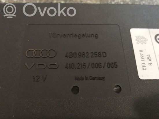 Audi A6 S6 C5 4B Other control units/modules 4B0962258D