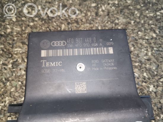 Audi A6 S6 C6 4F Other control units/modules 4F0907468D