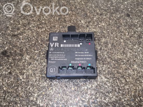 Mercedes-Benz E W212 Other control units/modules A2129004302