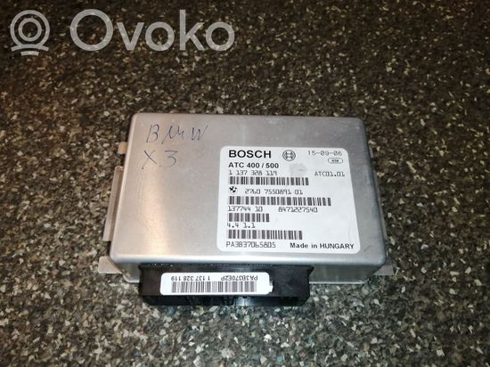 BMW X3 E83 Gearbox control unit/module 7550891