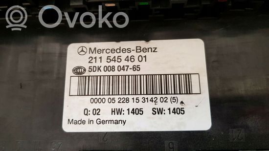 Mercedes-Benz E W211 SAM control unit 2115454601