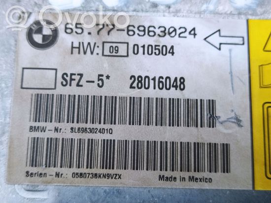 BMW 5 E60 E61 Airbag control unit/module 6963024