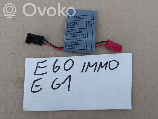 BMW 5 E60 E61 Immobiliser reader (aerial) 6943850