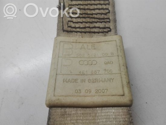 Audi A8 S8 D3 4E Front seatbelt 4E1857706 502042100B