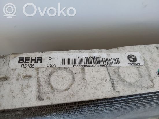 BMW X5 E53 Coolant radiator 7533472 17117533472