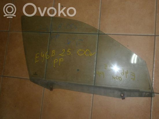 BMW 3 E46 Front door window/glass (coupe)