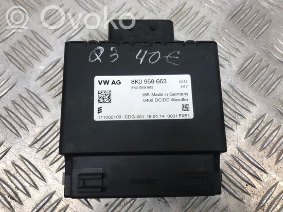 Audi Q3 8U Other control units/modules 8K0959663