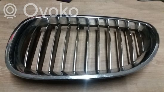 BMW 5 E60 E61 Front bumper upper radiator grill 10627110 51137065701