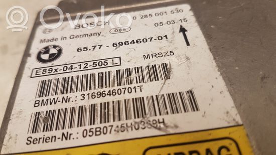 BMW 3 E90 E91 Airbag control unit/module 0285001530 6577696460701