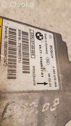 BMW 3 E90 E91 Airbag control unit/module 6577916605701 0285010066