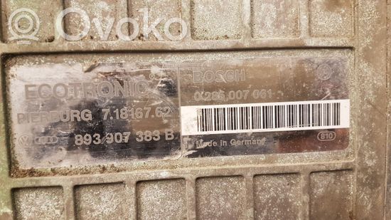 Audi 80 90 S2 B4 Engine control unit/module ECU 893907383B 0285007061
