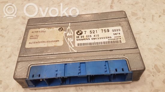 BMW X5 E53 Gearbox control unit/module 7521759 96025410