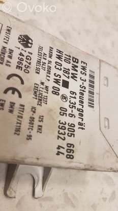 BMW 3 E46 Immobilizer control unit/module 61356905668 05393244