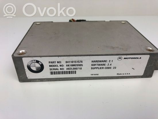 BMW X5 E53 Bluetooth control unit module 84110151576