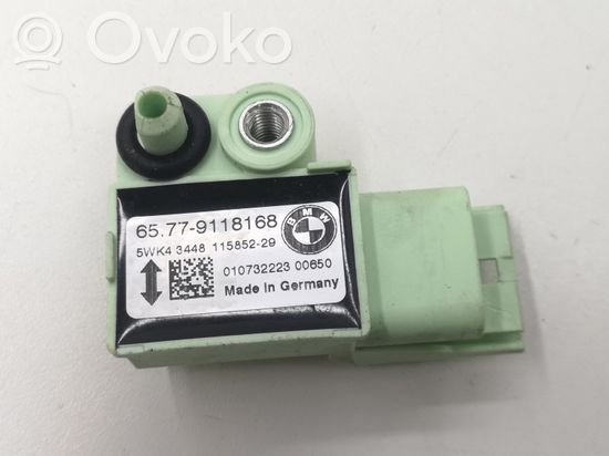 BMW 5 E60 E61 Airbag deployment crash/impact sensor 9118168 010732223