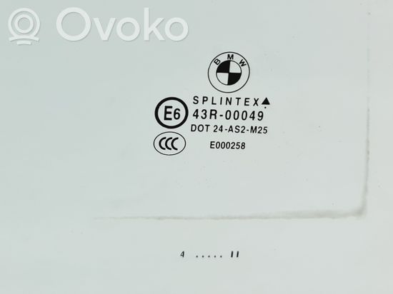 BMW 5 E60 E61 Rear door window glass