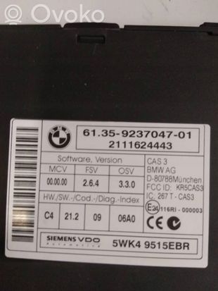 BMW M3 Other control units/modules 9237047
