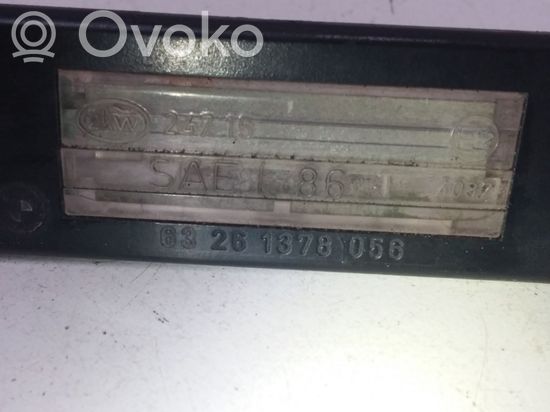 BMW 5 E34 Number plate light 1378056 63261378056