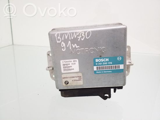 BMW 7 E32 Engine control unit/module 1726684 0261200178