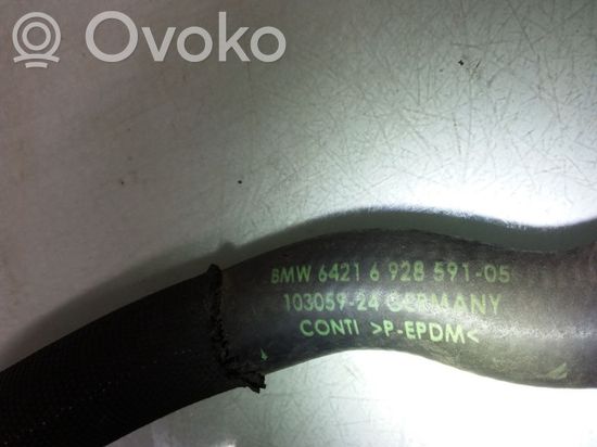 BMW 3 E90 E91 Engine coolant pipe/hose 6928591