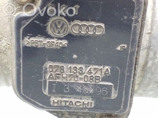 Audi A6 S6 C4 4A Mass air flow meter 078133471A