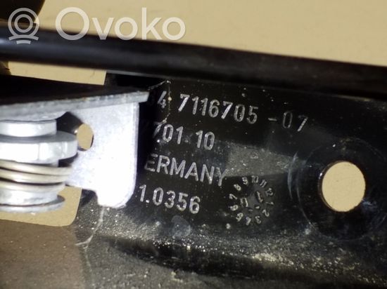 BMW 3 E90 E91 Engine bonnet/hood lock/catch 7116705