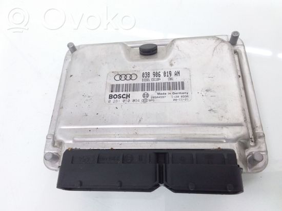 Audi A4 S4 B5 8D Engine control unit/module 038906019AN 0281010094