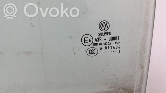 Volkswagen PASSAT B6 Rear door window glass