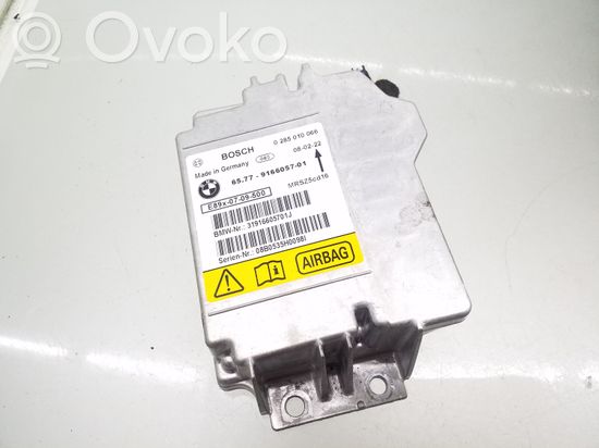 BMW 1 E81 E87 Airbag control unit/module 9166057 0285010066