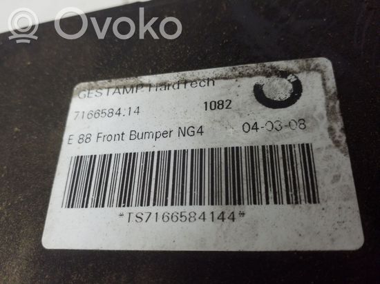 BMW 1 E81 E87 Radiator support slam panel 7166584 1857514007