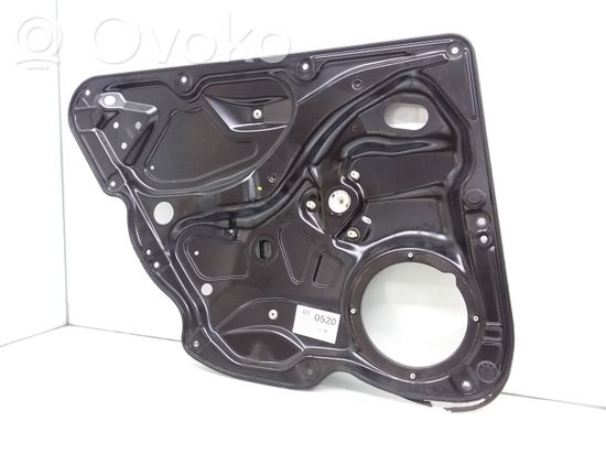Volkswagen PASSAT B6 Rear window lifting mechanism without motor 3C4839755H