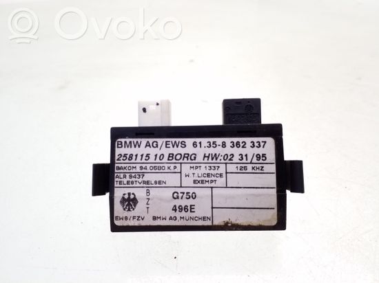 BMW 7 E38 Immobiliser reader (aerial) 61358362337 8362337