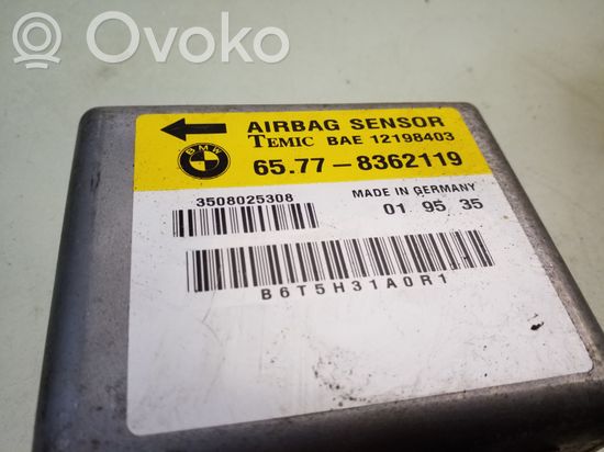 BMW 7 E38 Airbag control unit/module 65778362119 8362119