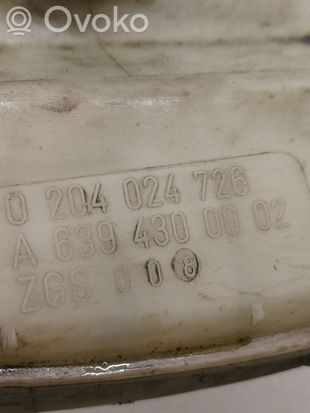 Mercedes-Benz Vito Viano W639 Brake fluid reservoir 0204024726 A6394300002