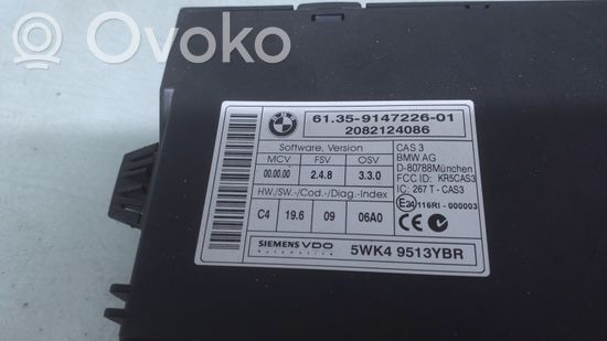BMW 3 E90 E91 Engine ECU kit and lock set 9147226 7823420 0281014572