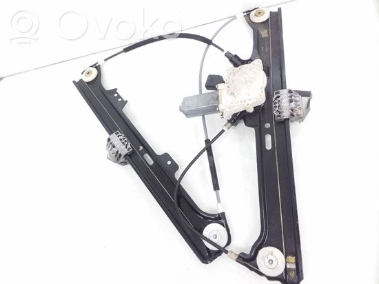 BMW 5 E60 E61 Front door window regulator with motor 6922268 7034352