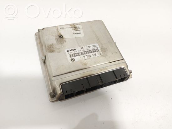 BMW 3 E46 Engine control unit/module 7789376 0281010314 078
